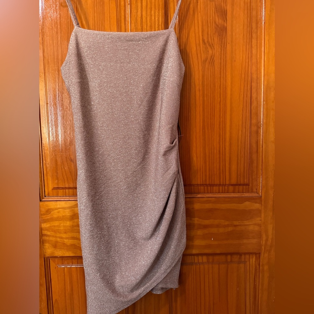 Pink shimmery Forever 21 dress
